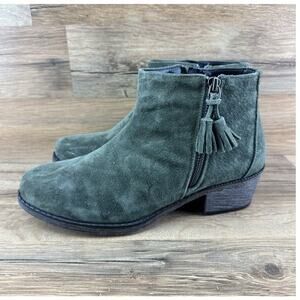 Propet Womens Rebel Bootie Taupe Size 8.5EE